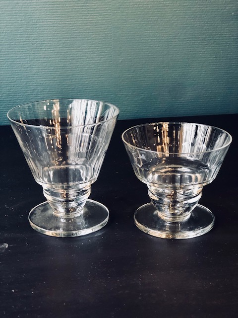 Service de 12 verres Art déco 