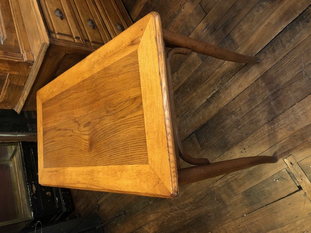 Table de bureau bois courbé année 1930