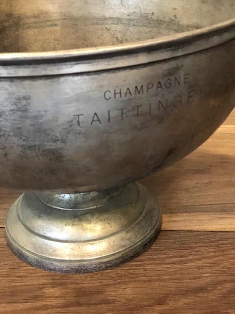 Déboucheur à champagne en métal argenté - Début de Série